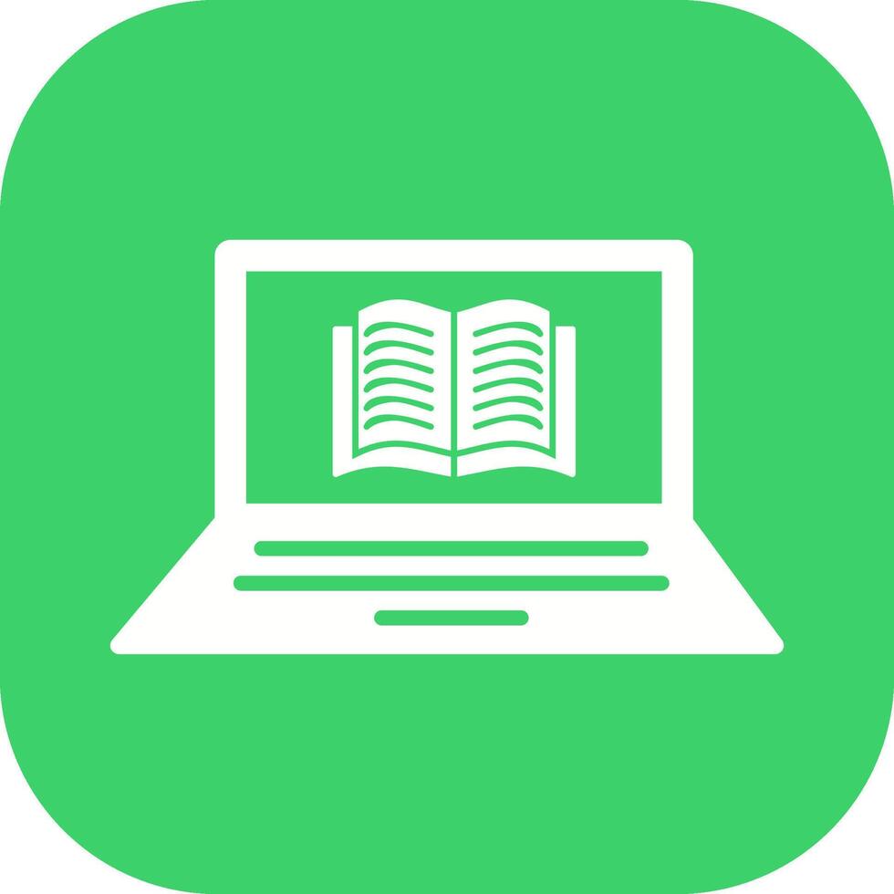 Online Books Vector Icon