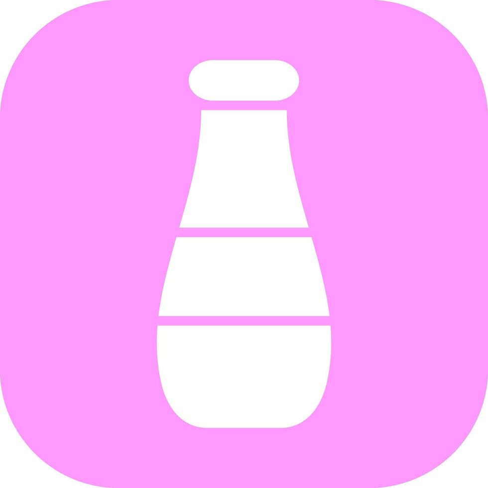 Milk Bottle Vector Icon