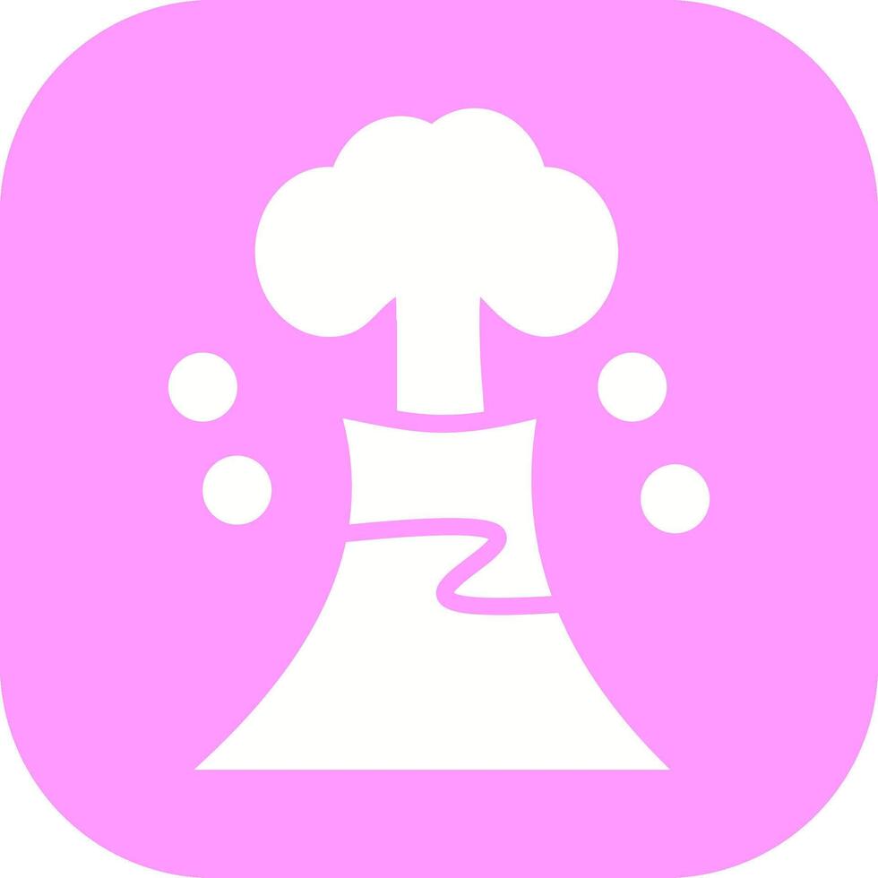 Volcano Vector Icon