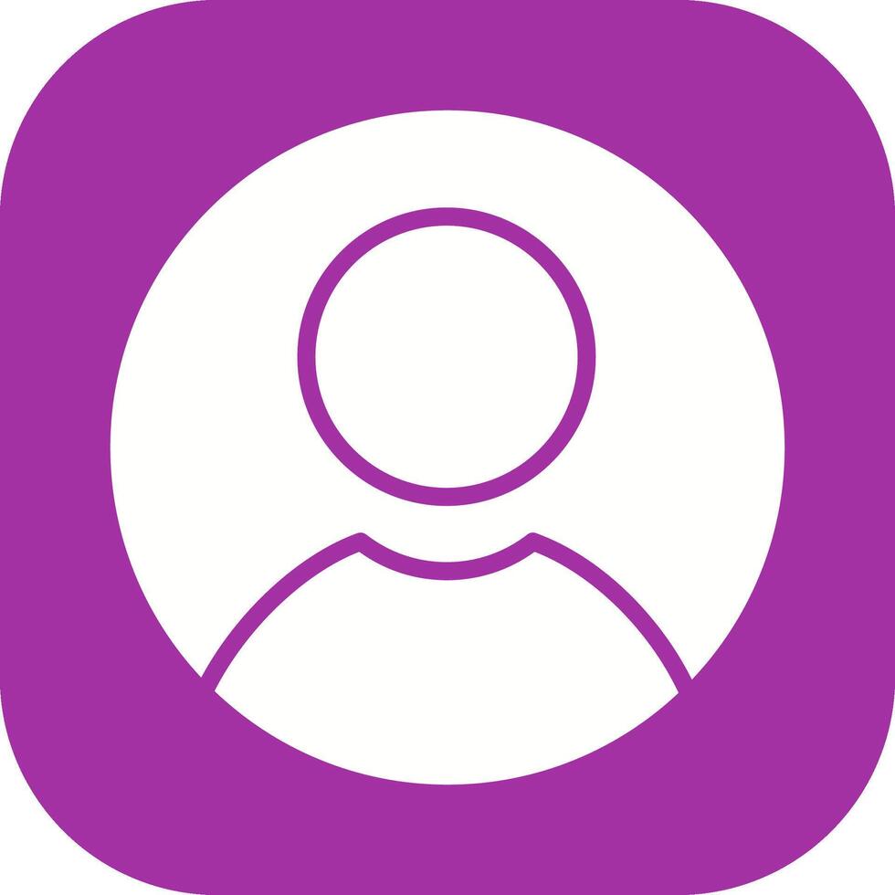 Male Profile Vector Icon