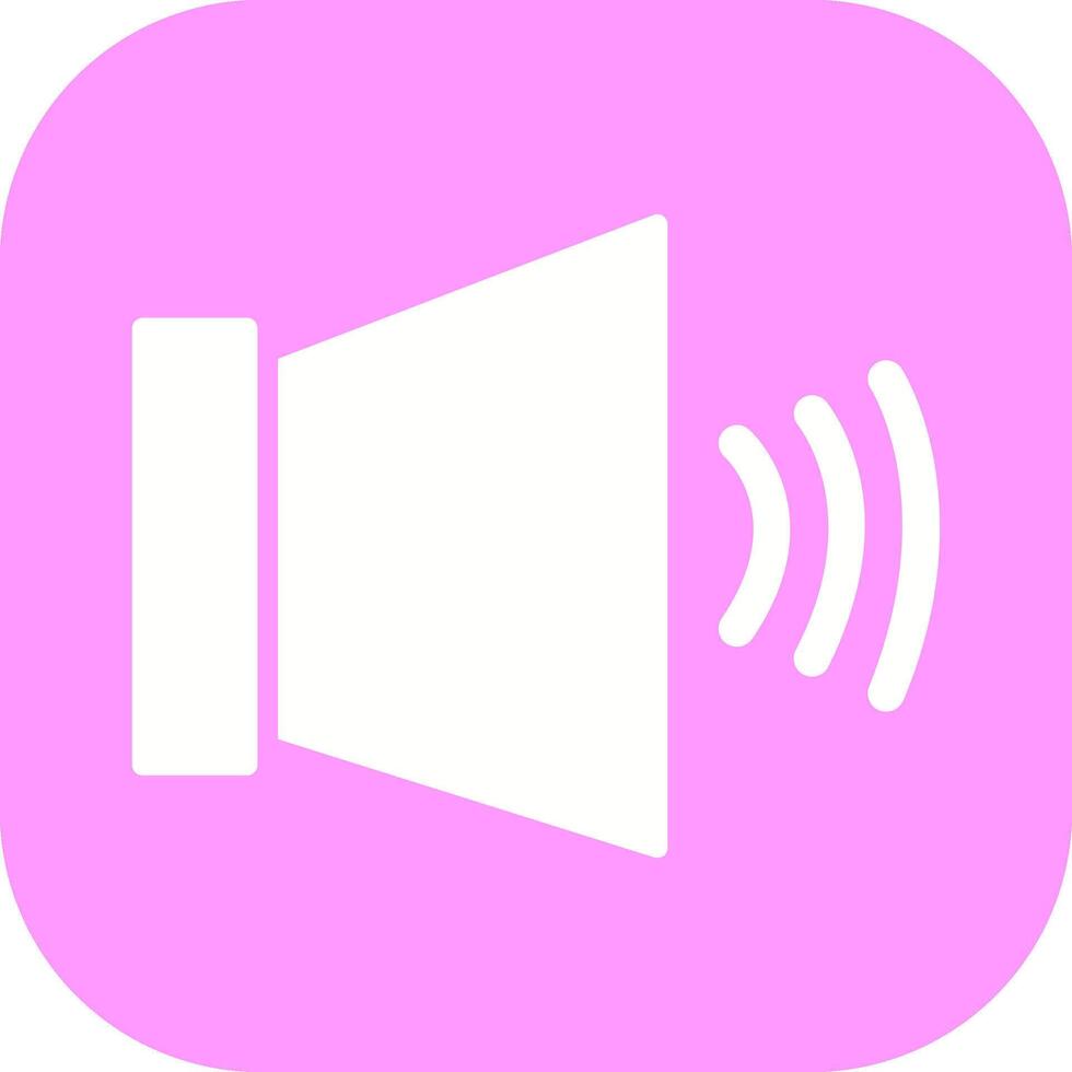 Audio High Volume Vector Icon