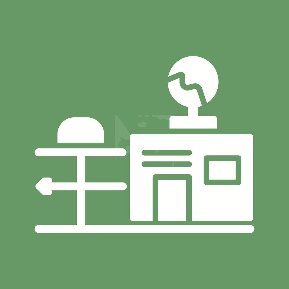 Weather Station Vector Icon