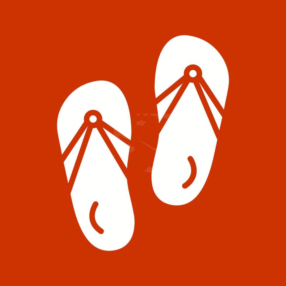 Slippers Vector Icon