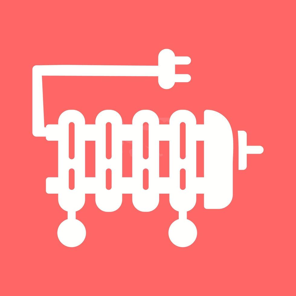 Oil Heater Vector Icon