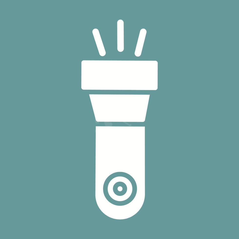 Flashlight Vector Icon