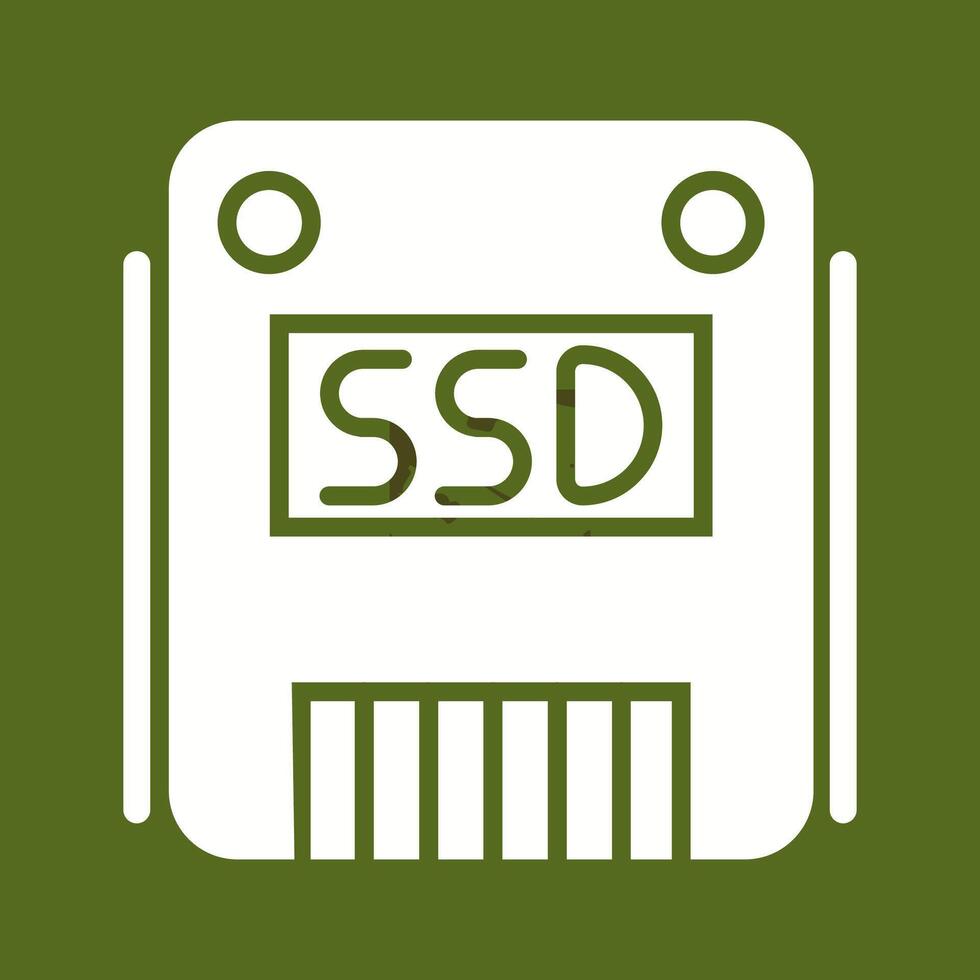 SSD Vector Icon