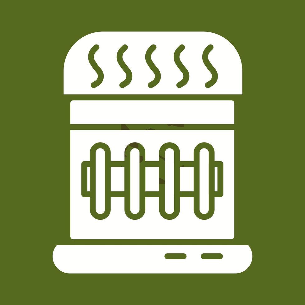 Gas Heater Vector Icon