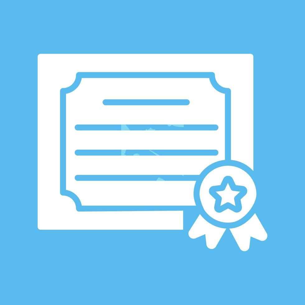 Certificate Vector Icon