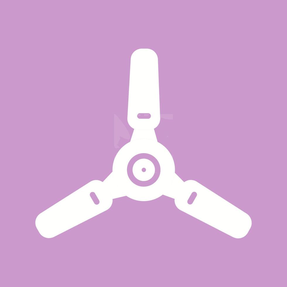 Electric Fan Vector Icon