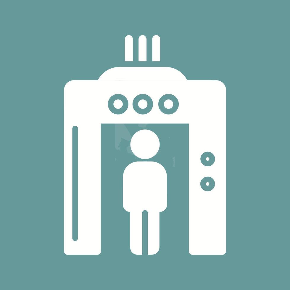 Airport Security Vector Icon