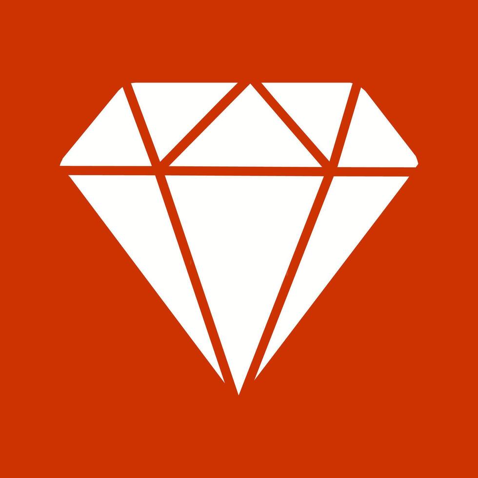 Diamond Vector Icon