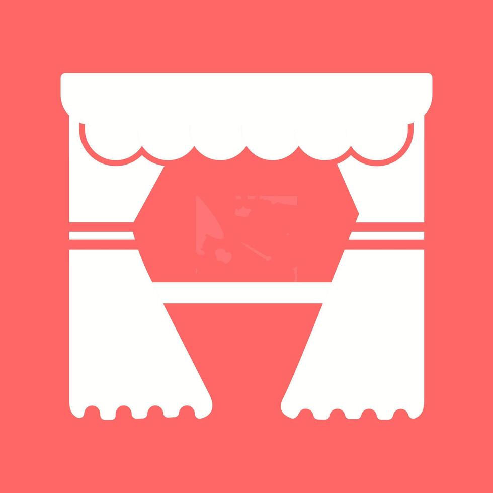 Curtains Vector Icon
