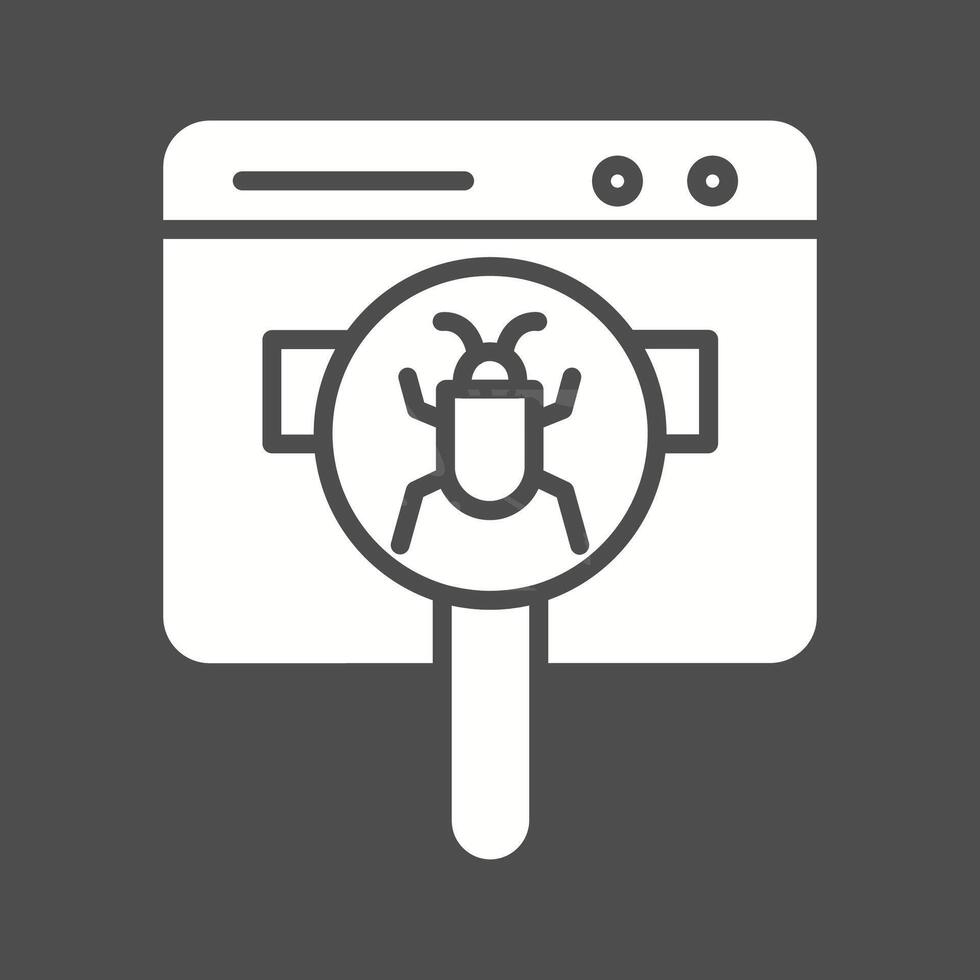 Web Bug Vector Icon