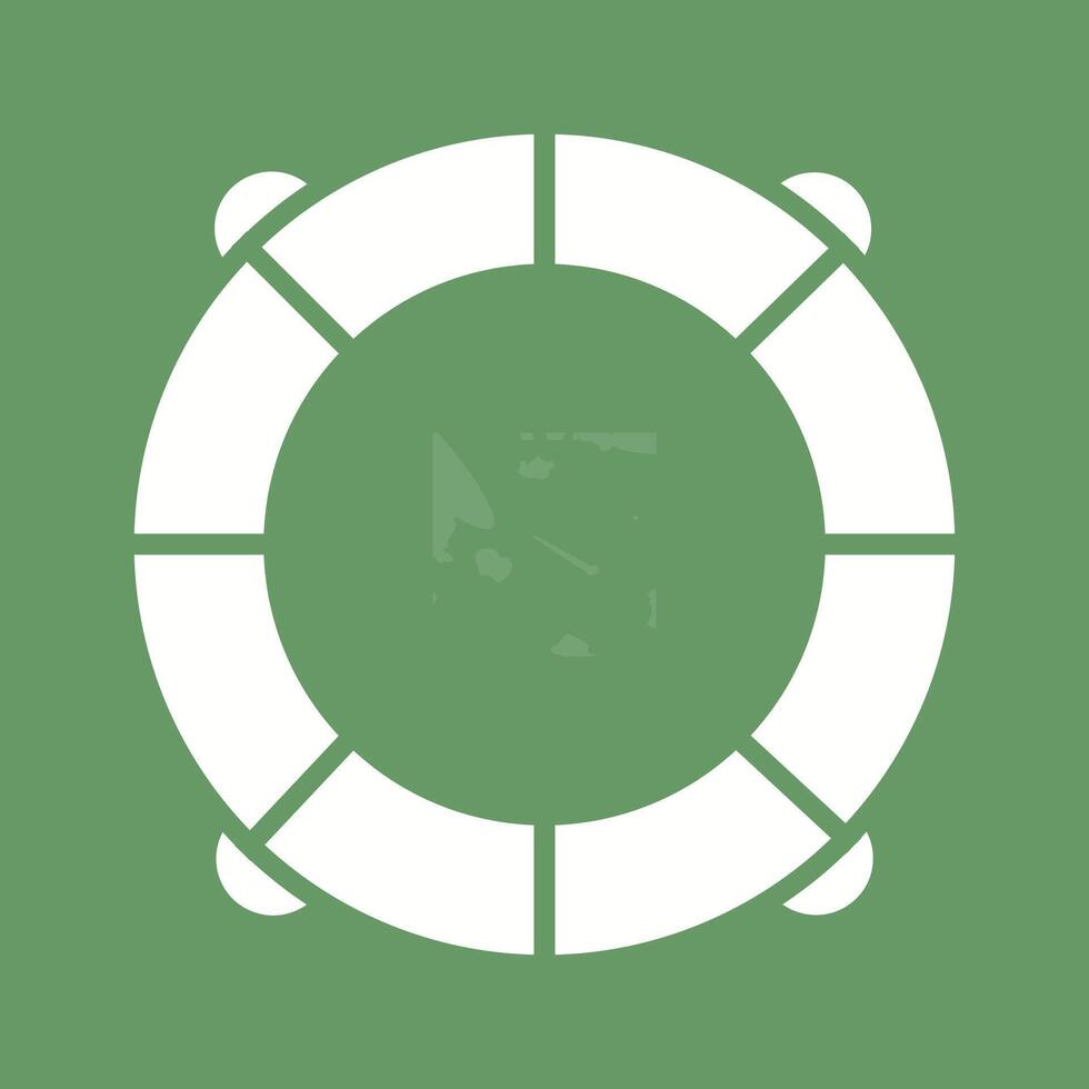 Life Saving Tube Vector Icon