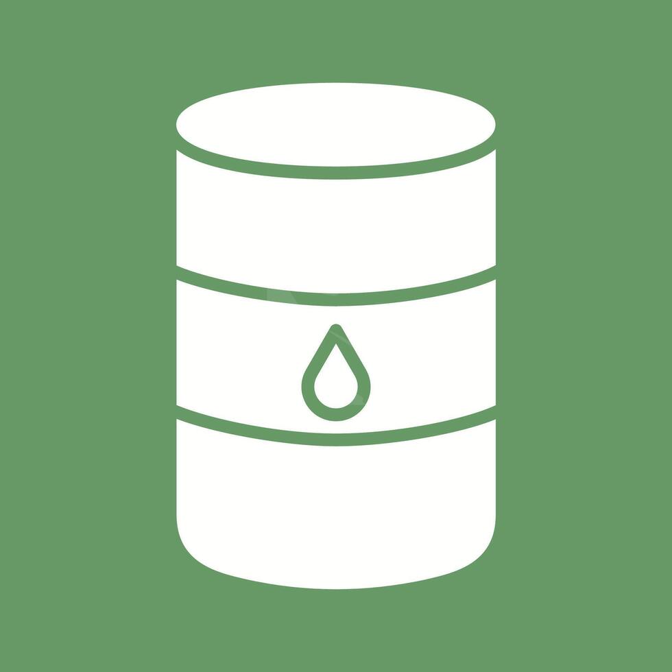 Oil Barrel Vector Icon