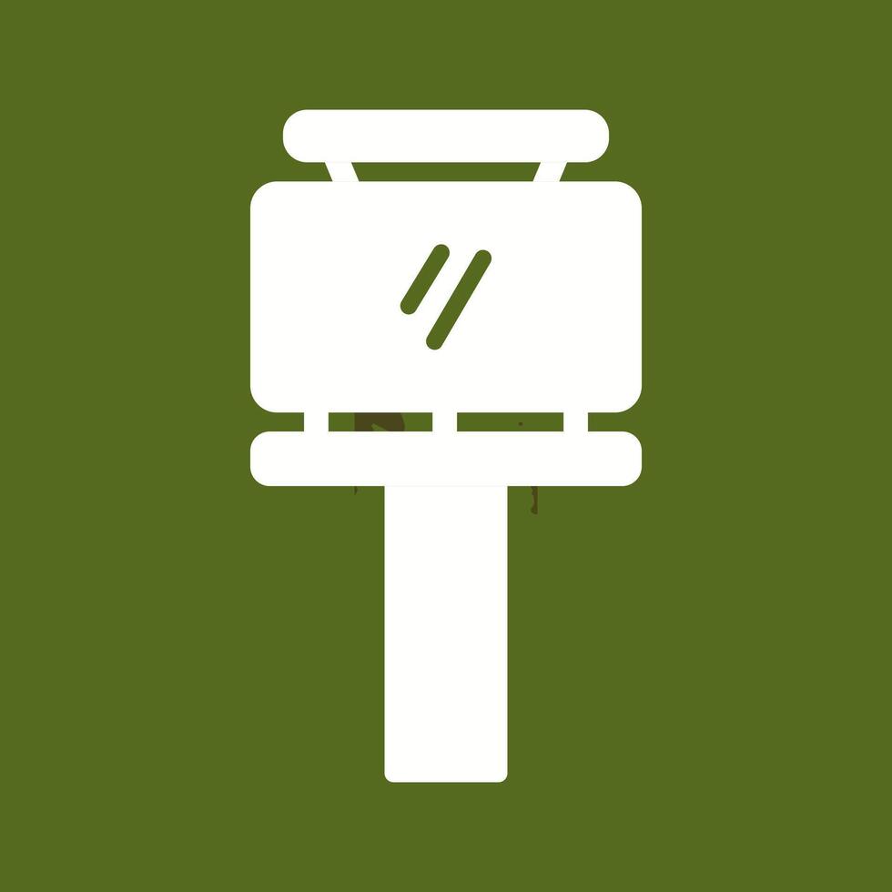 Billboard Vector Icon