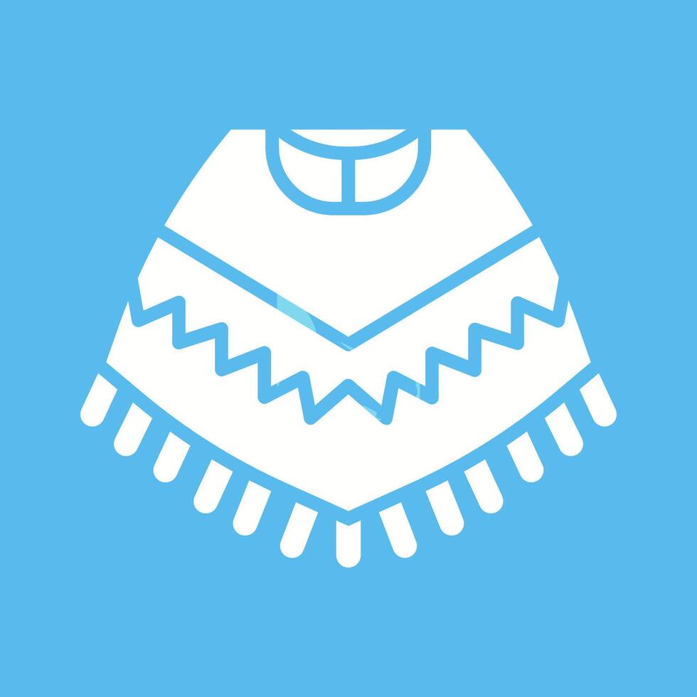 Poncho Vector Icon