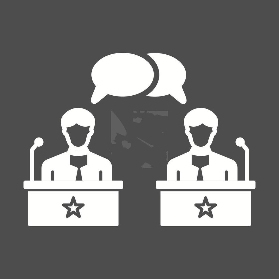 Debate Vector Icon