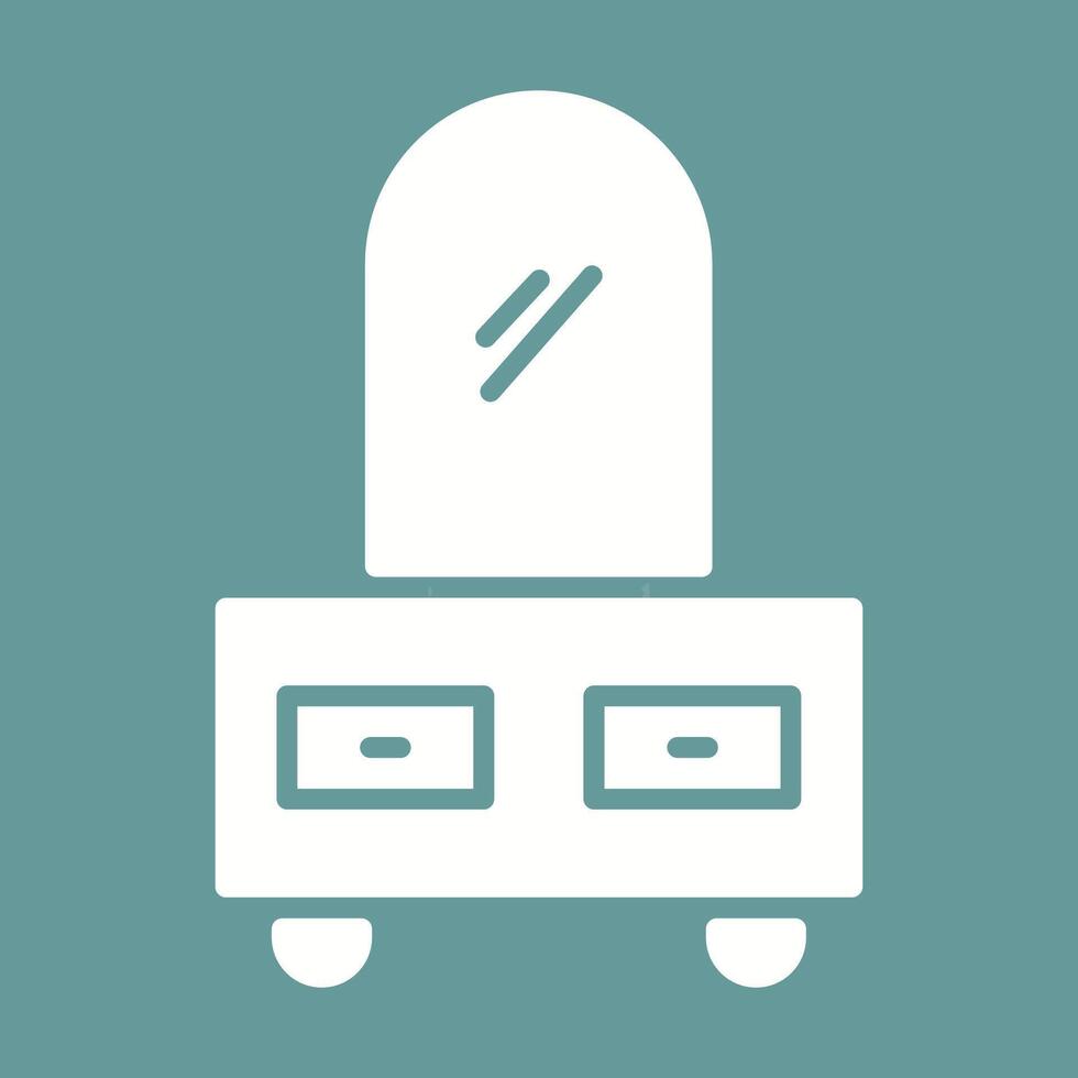 Dressing Table Vector Icon