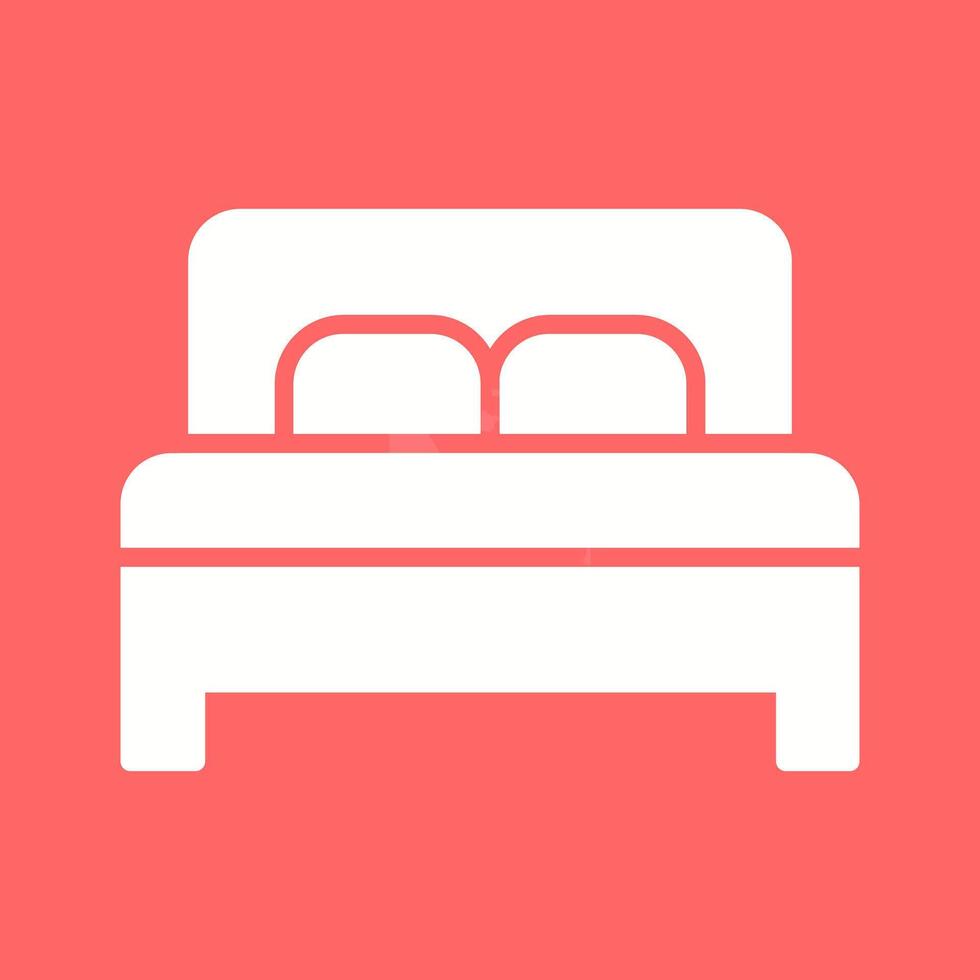 Double Bed II Vector Icon