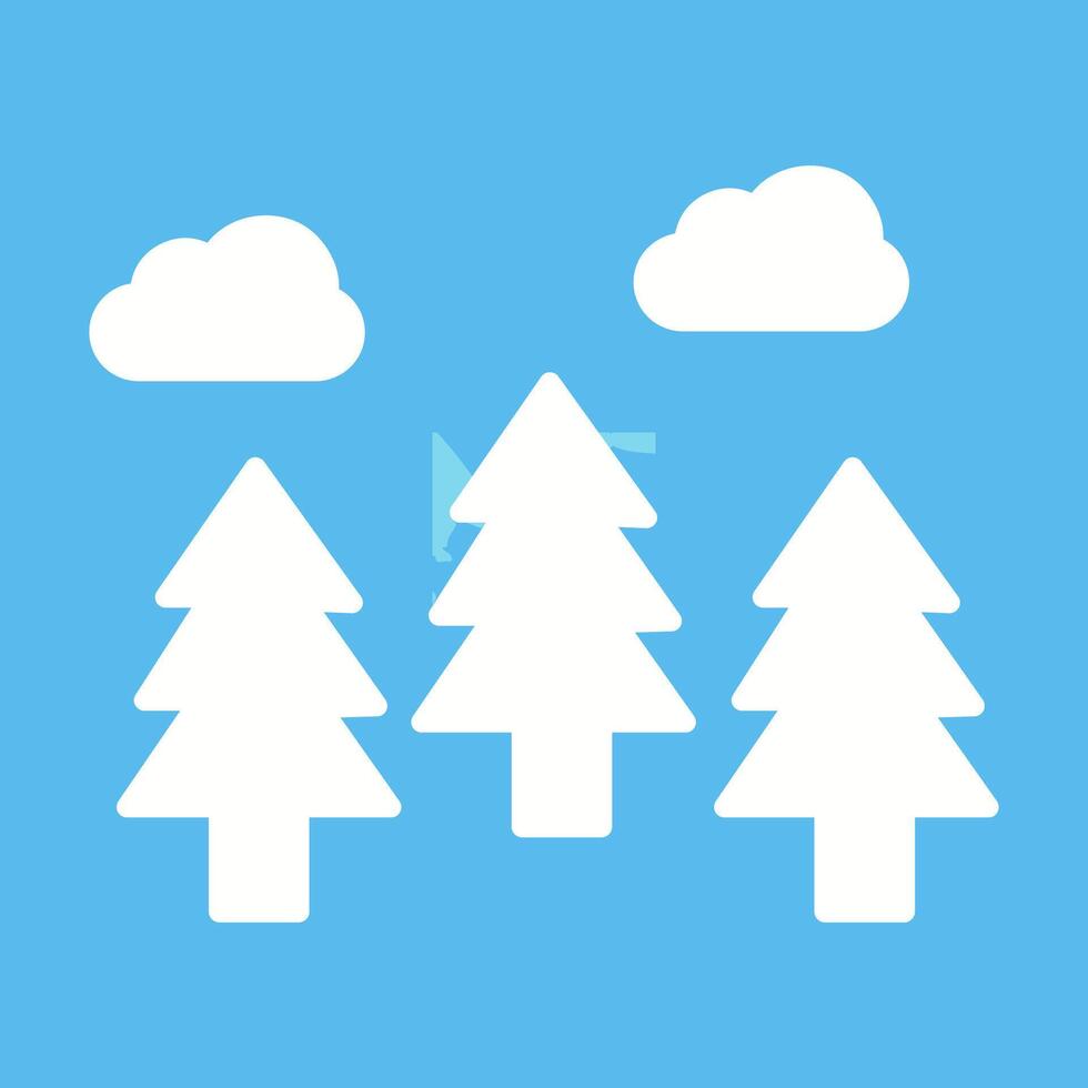 Forest Vector Icon