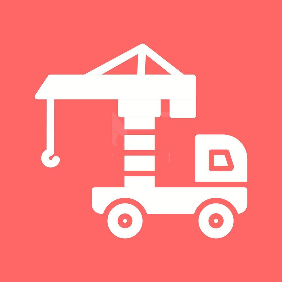 Lifter Crane Vector Icon
