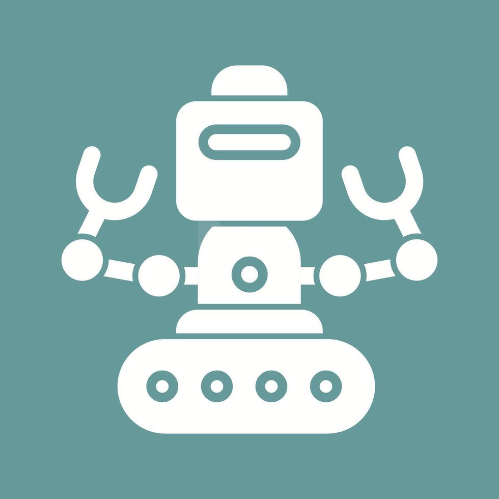 Industrial Robot I Vector Icon