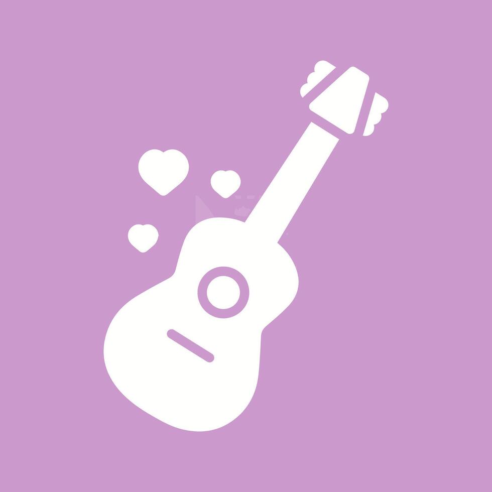 icono de vector de guitarra