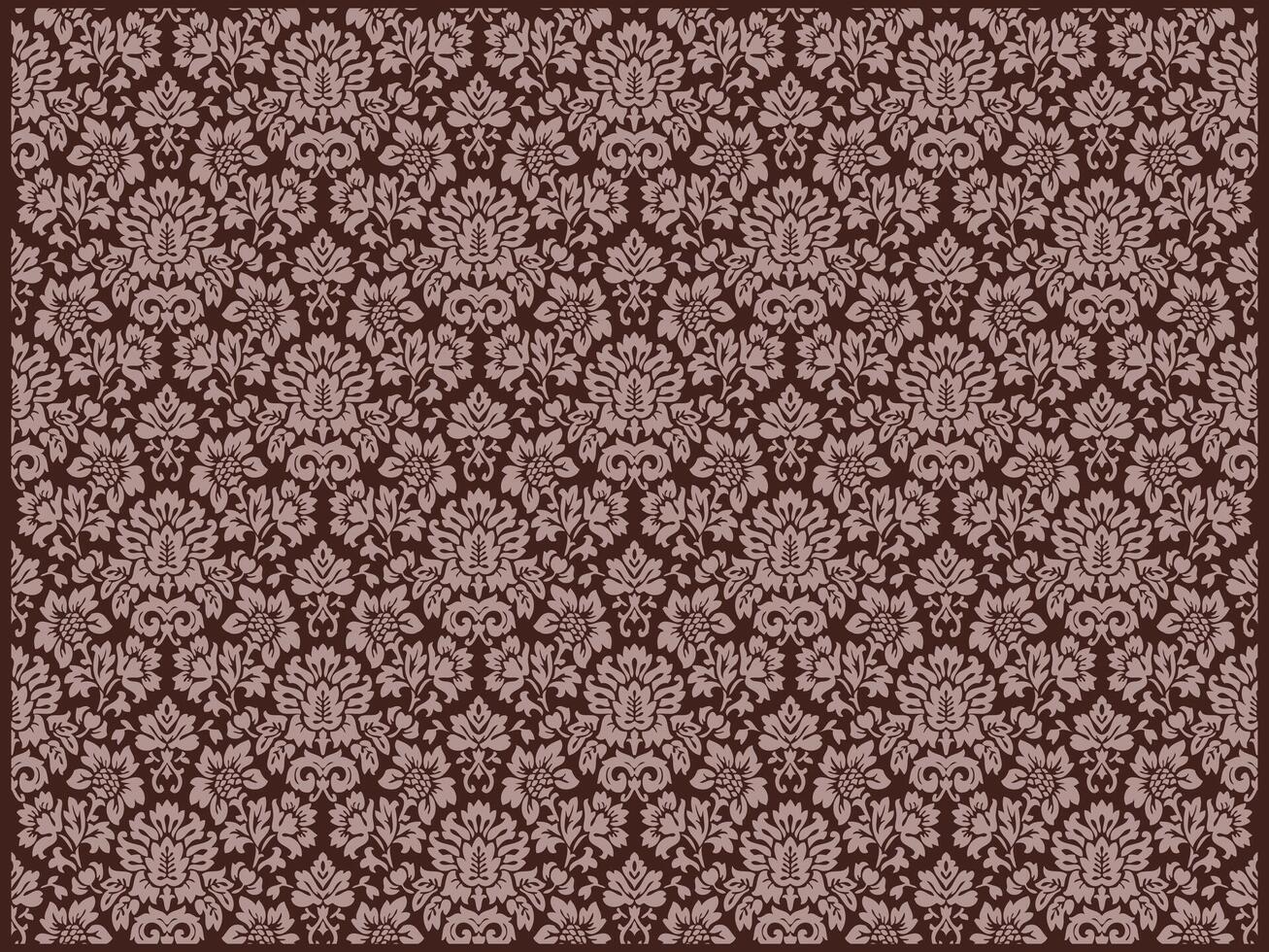 floral modelo fondo, tradicional diseño batik modelo vector