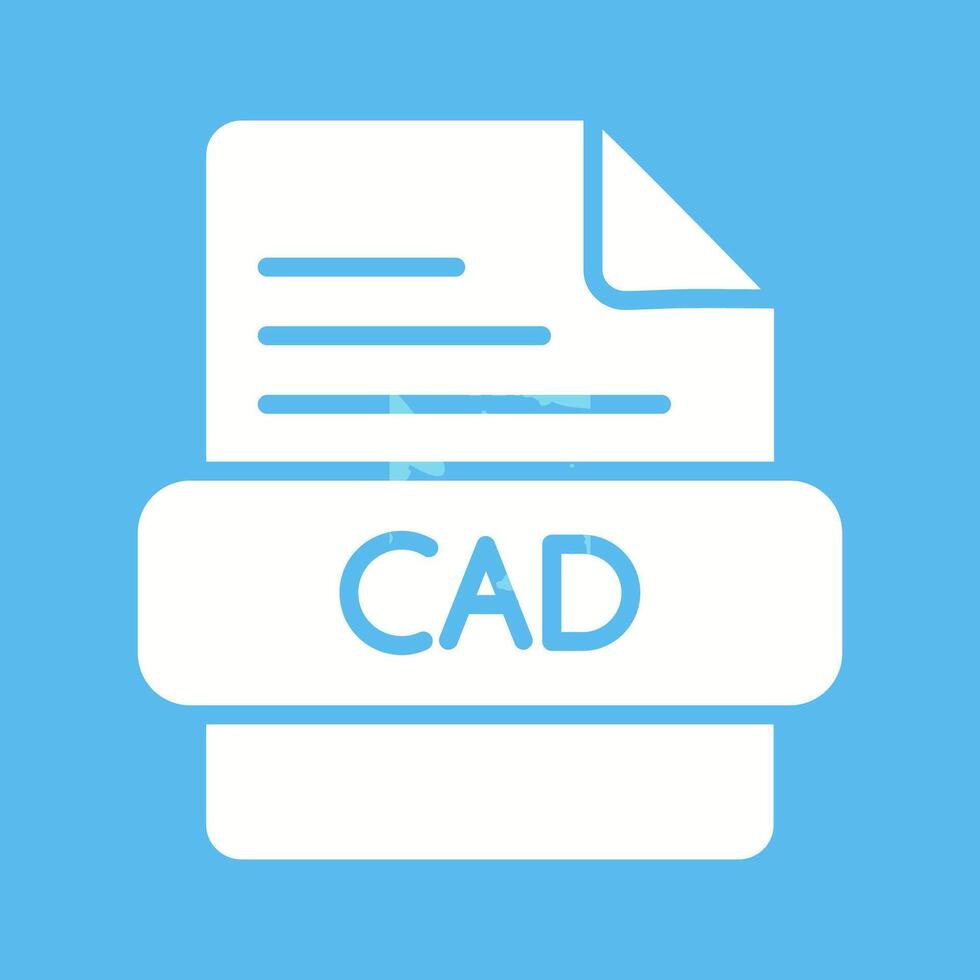 icono de vector de cad