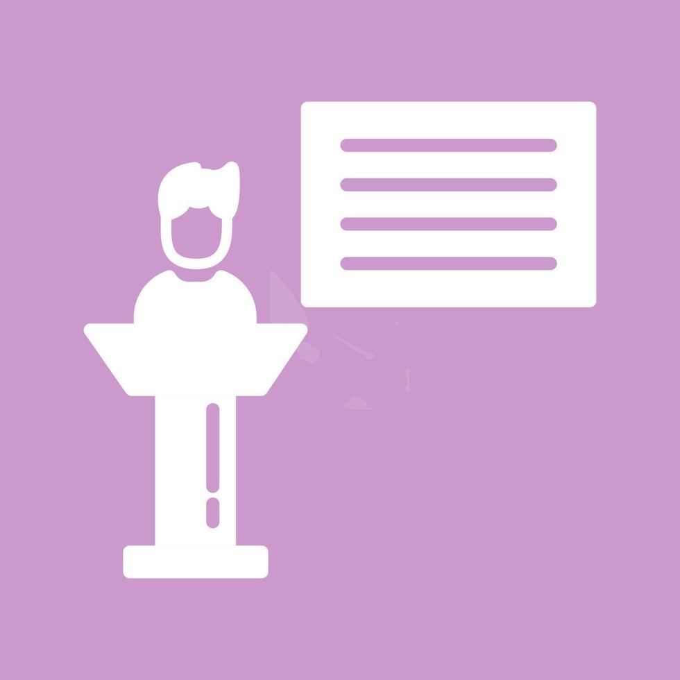 Seminar Vector Icon