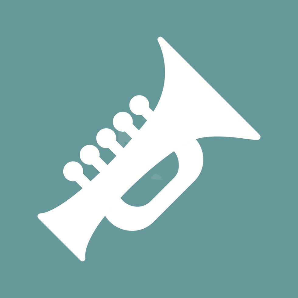 icono de vector de tuba