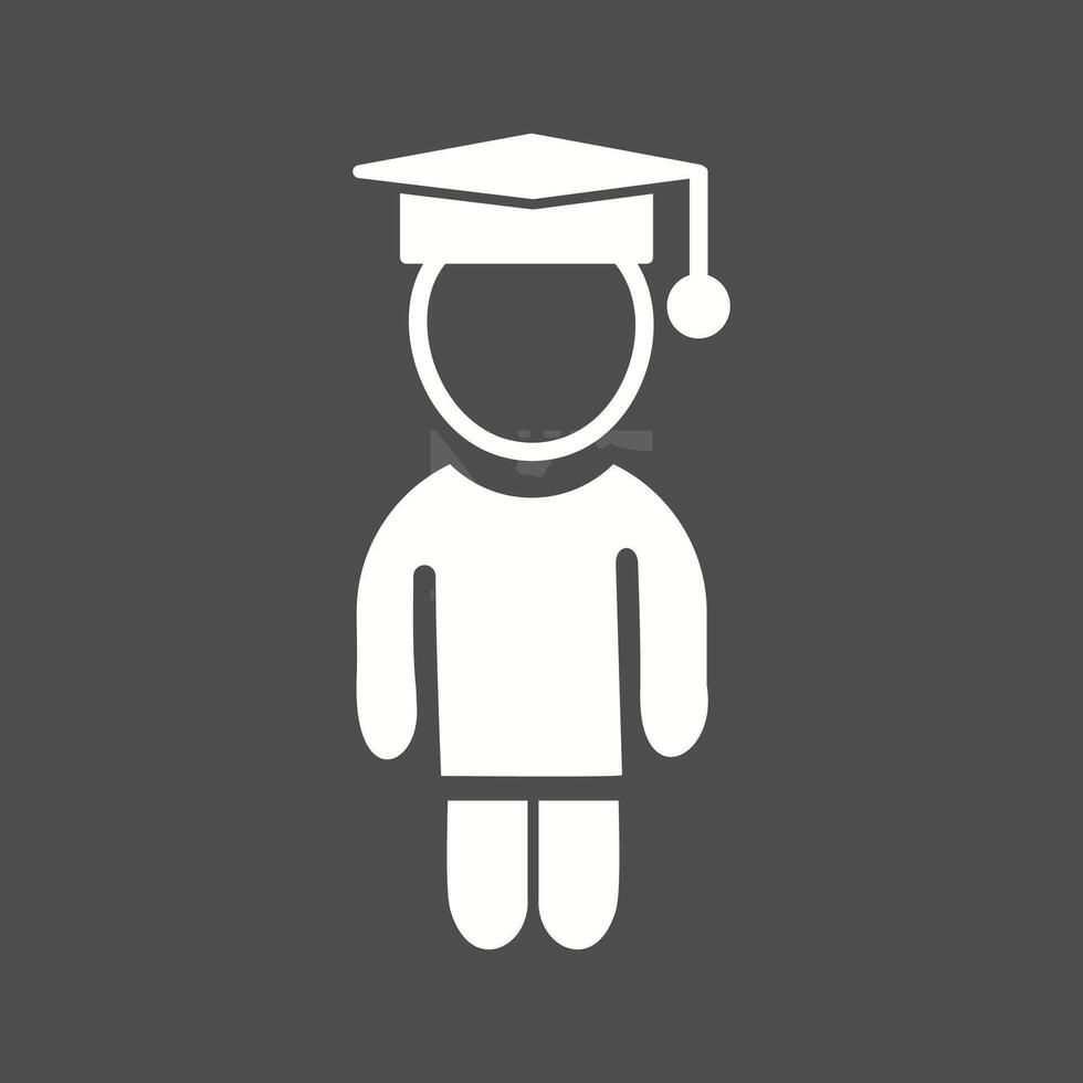 Student Standing Vector Icon