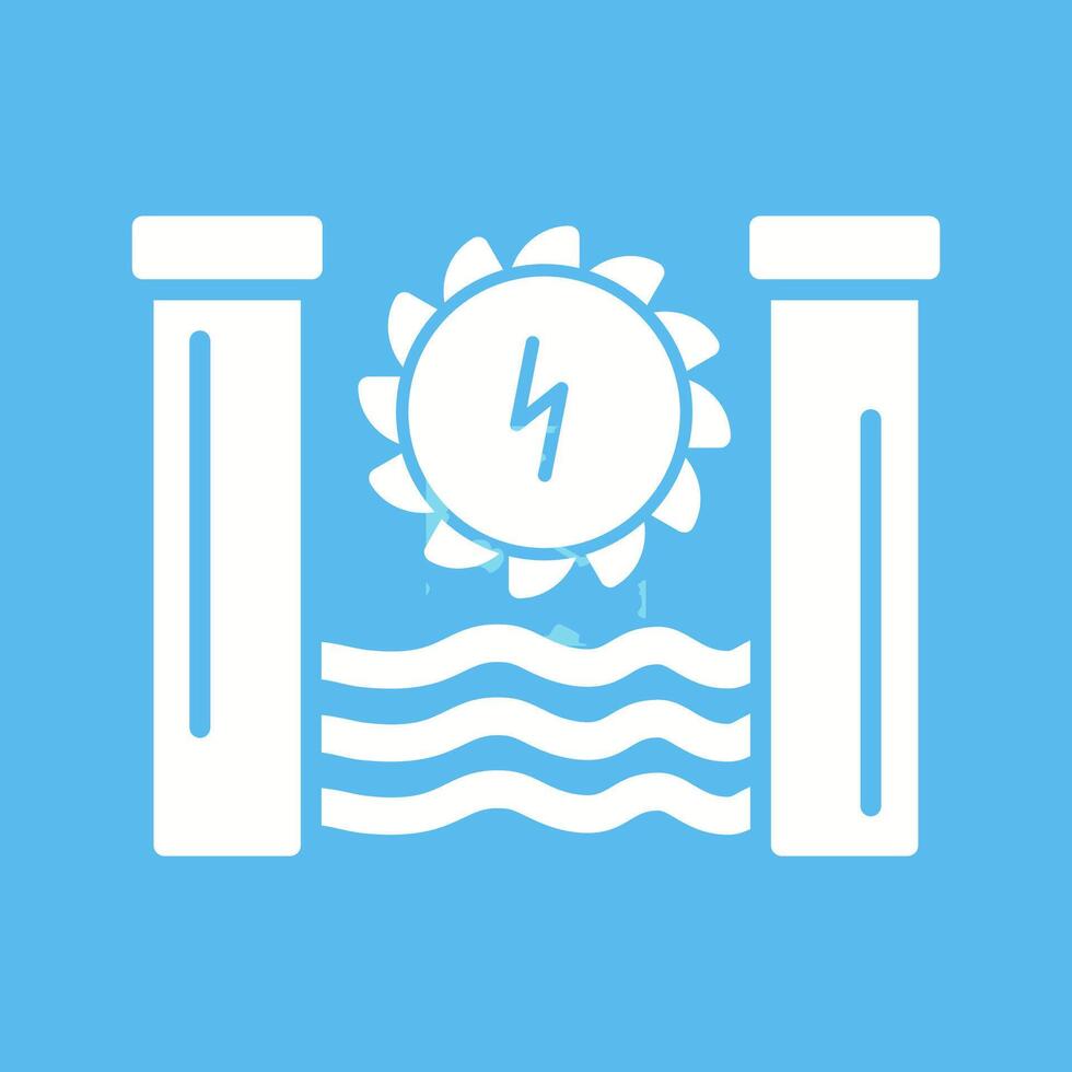 Hydro Power Vector Icon