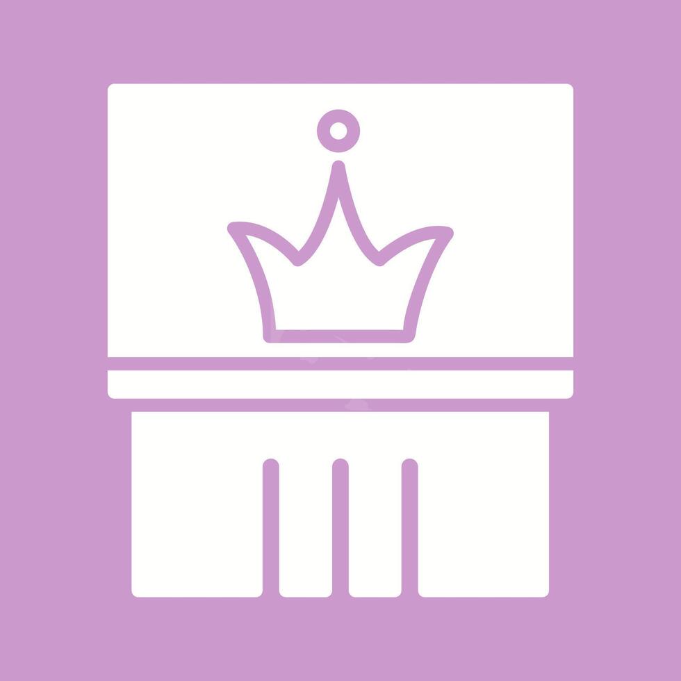 Crown Exhibit Vector Icon