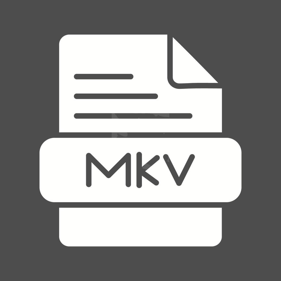 MKV Vector Icon