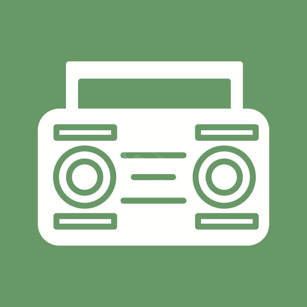 Cassette Player Vector Icon