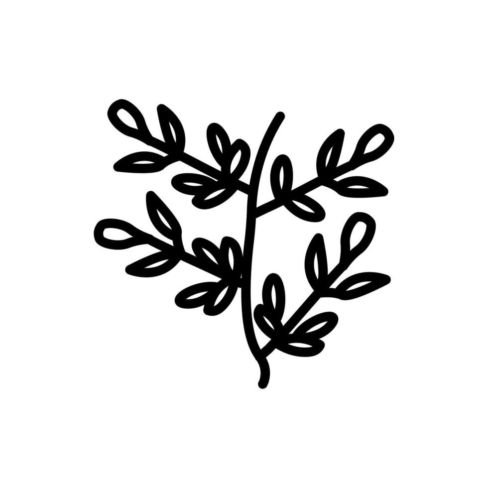 ruda planta icono en vector. logotipo vector