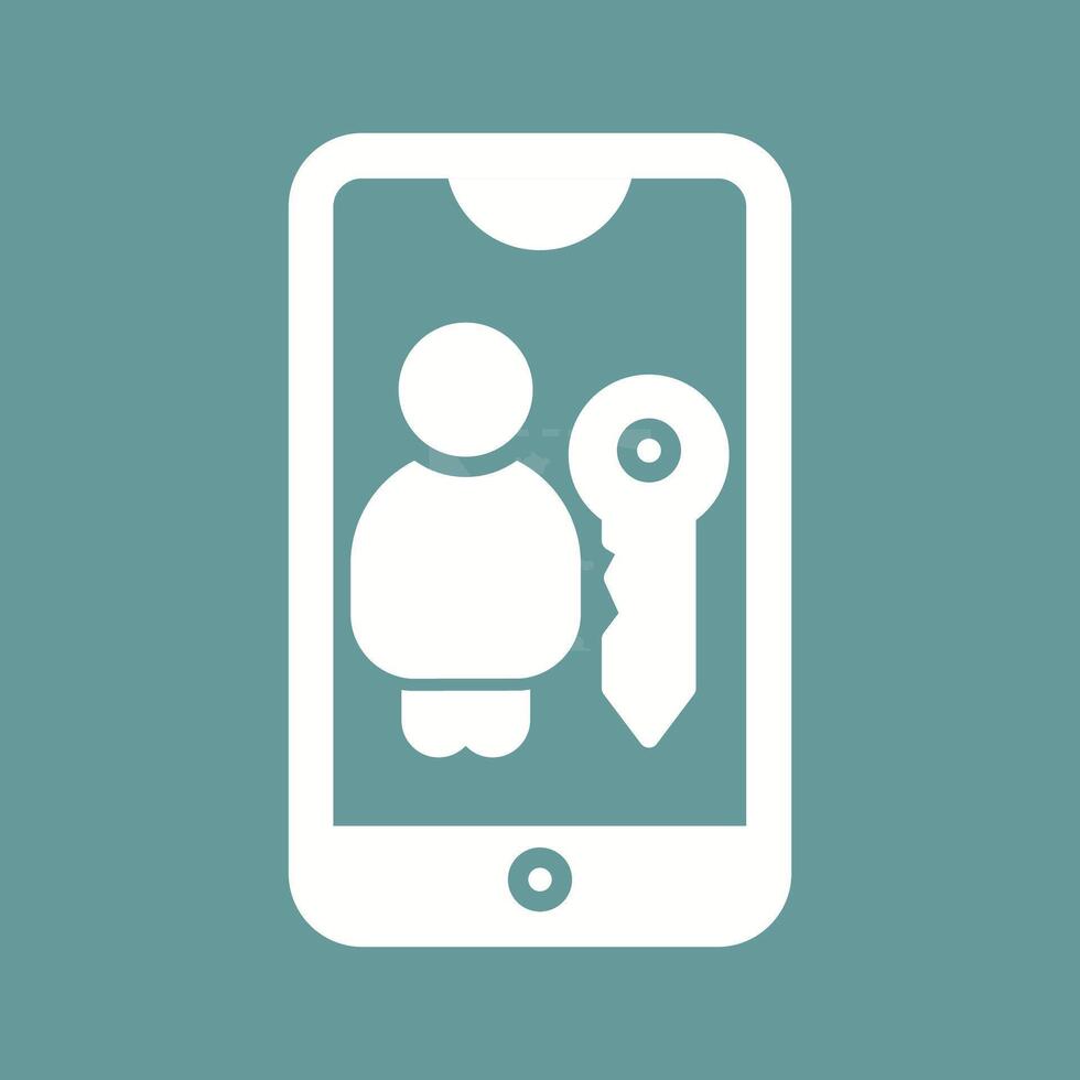 User Authentication Vector Icon