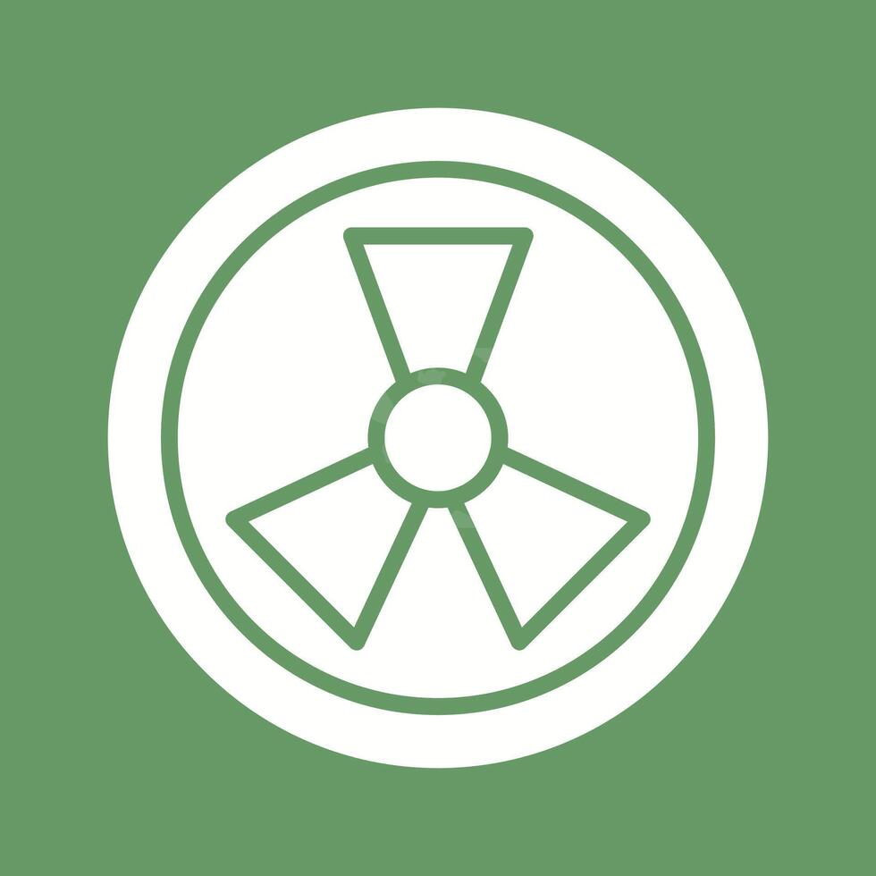 Radiation Vector Icon