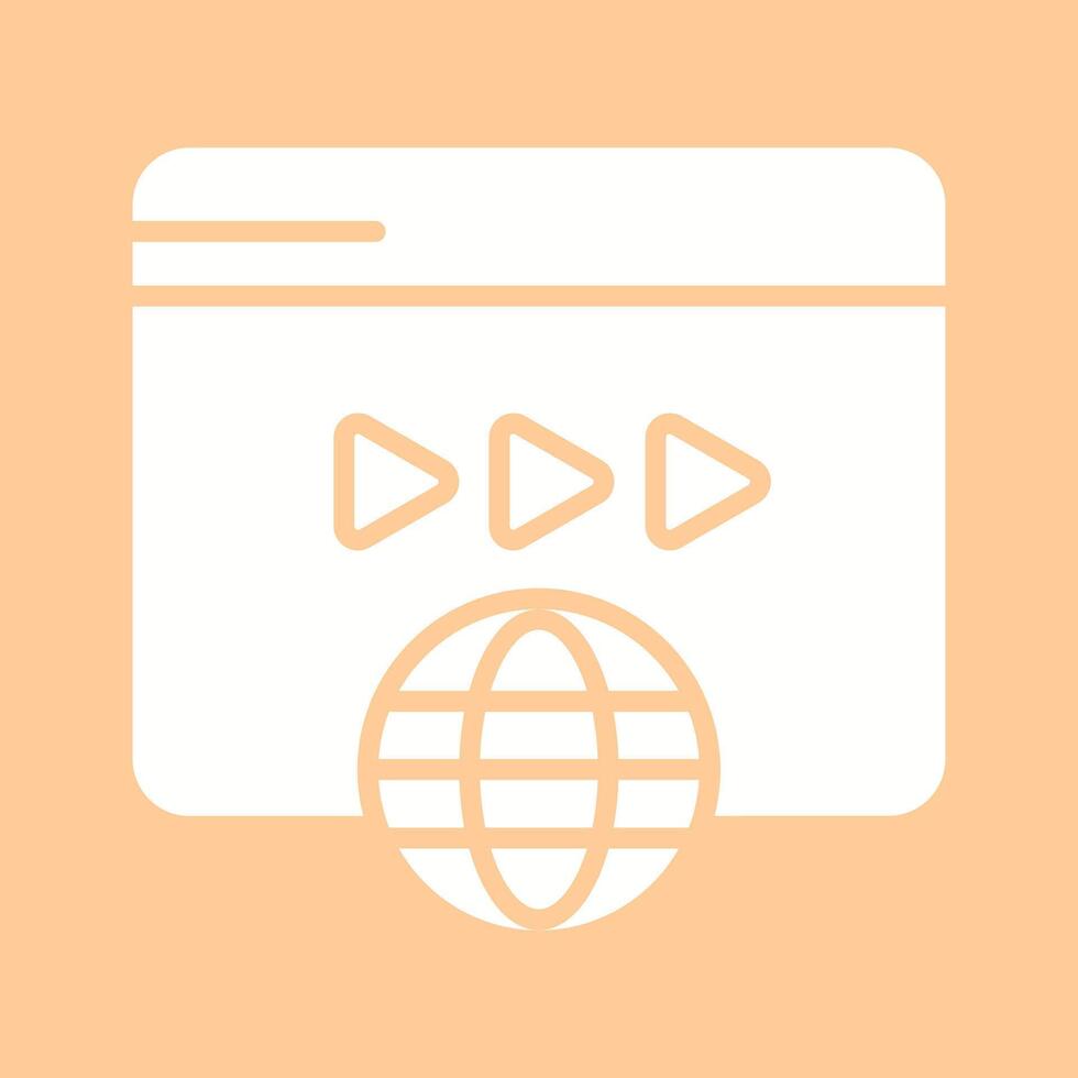 icono de vector de marketing de video