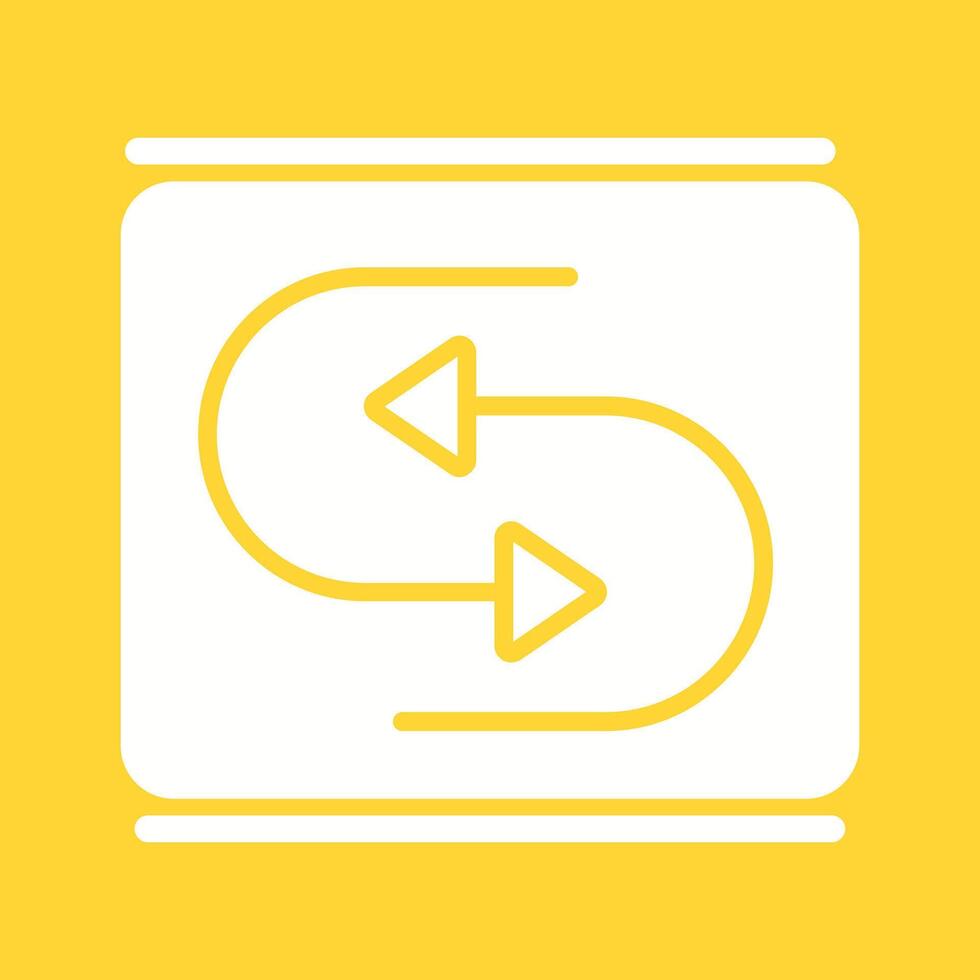 Reverse Arrow Vector Icon