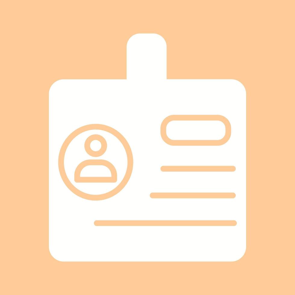 Identification Vector Icon