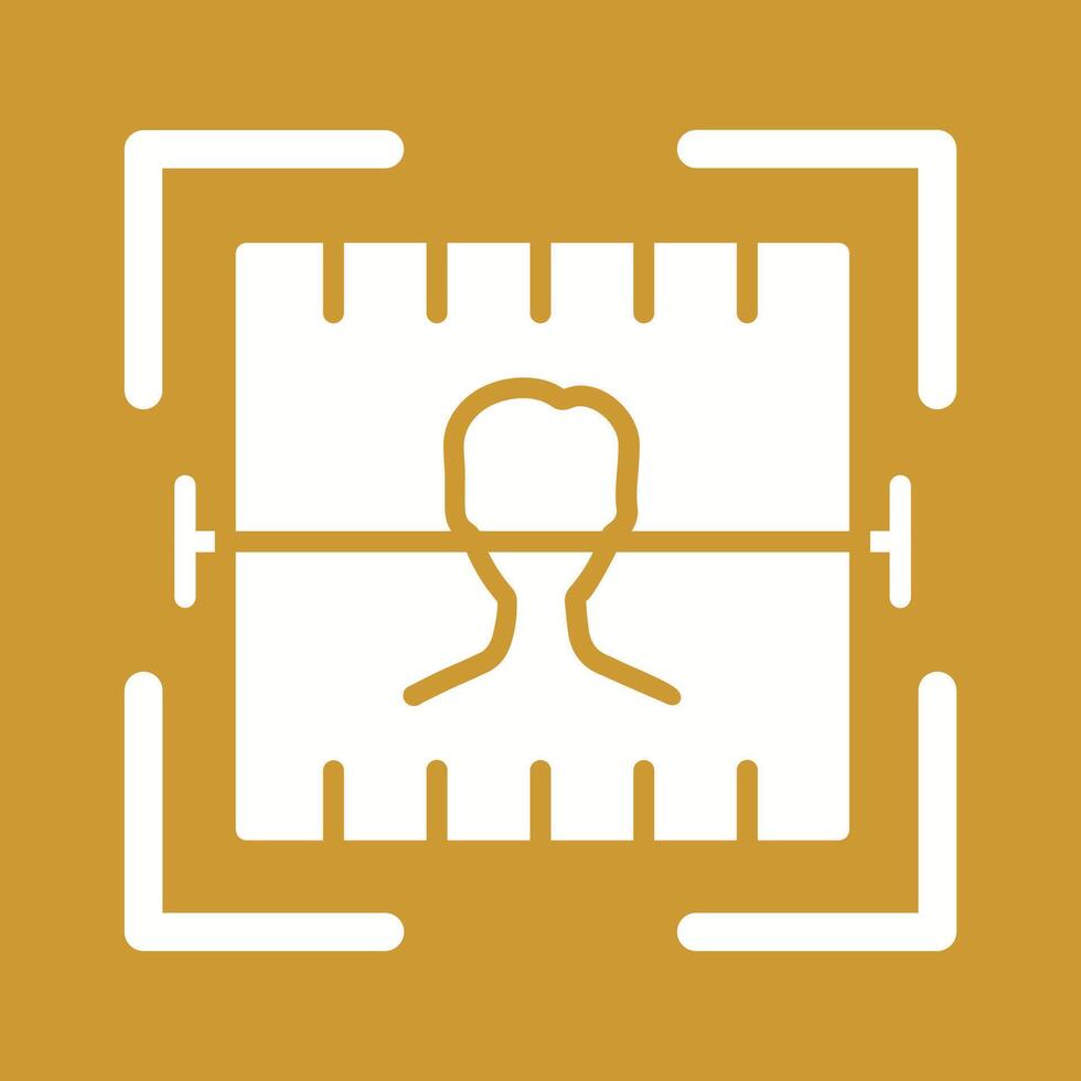 Face Scan Vector Icon
