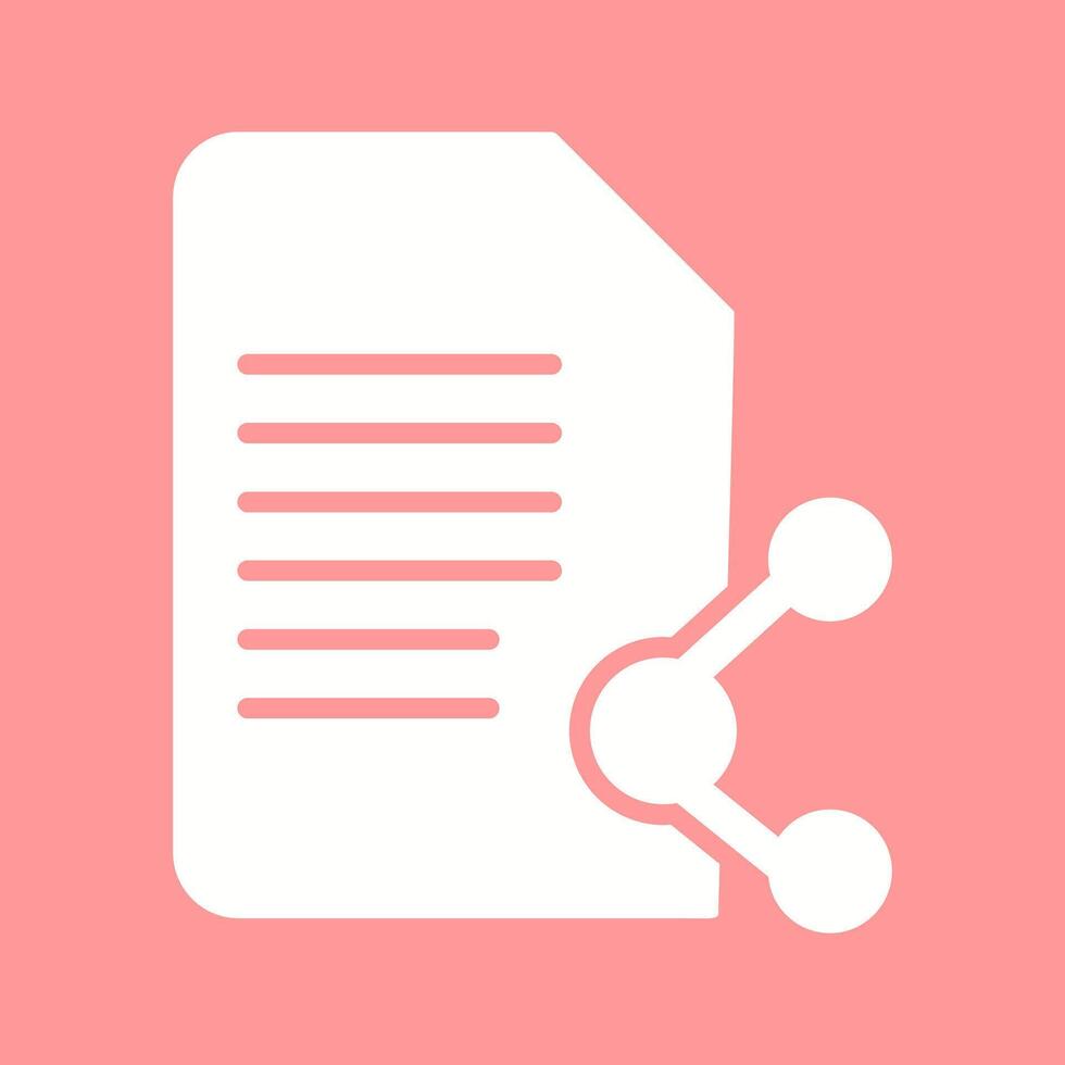 Share Document Vector Icon