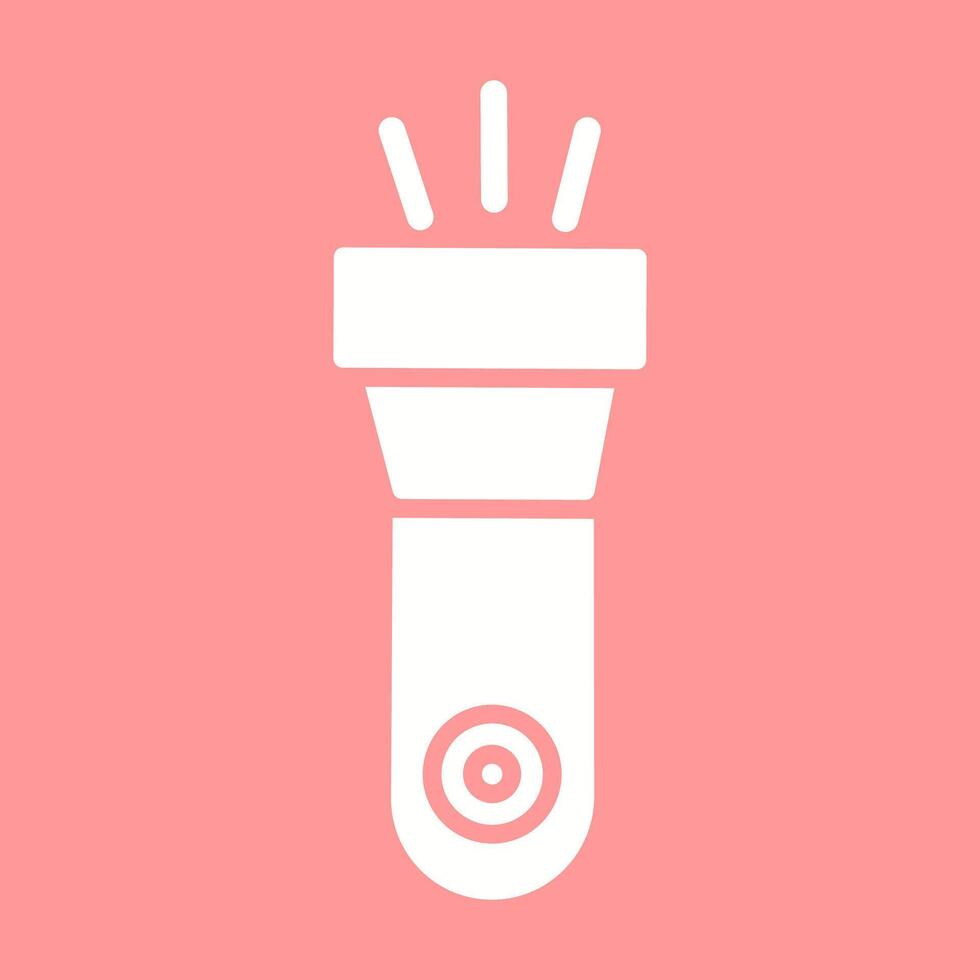 Flashlight Vector Icon