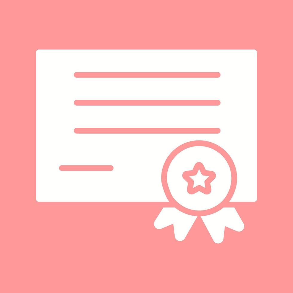 Diploma Vector Icon