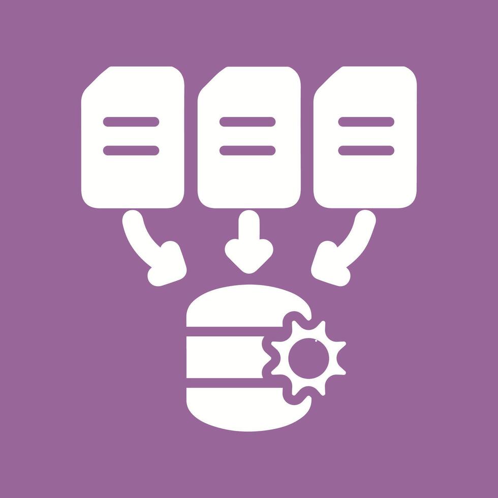 Data Processing Vector Icon