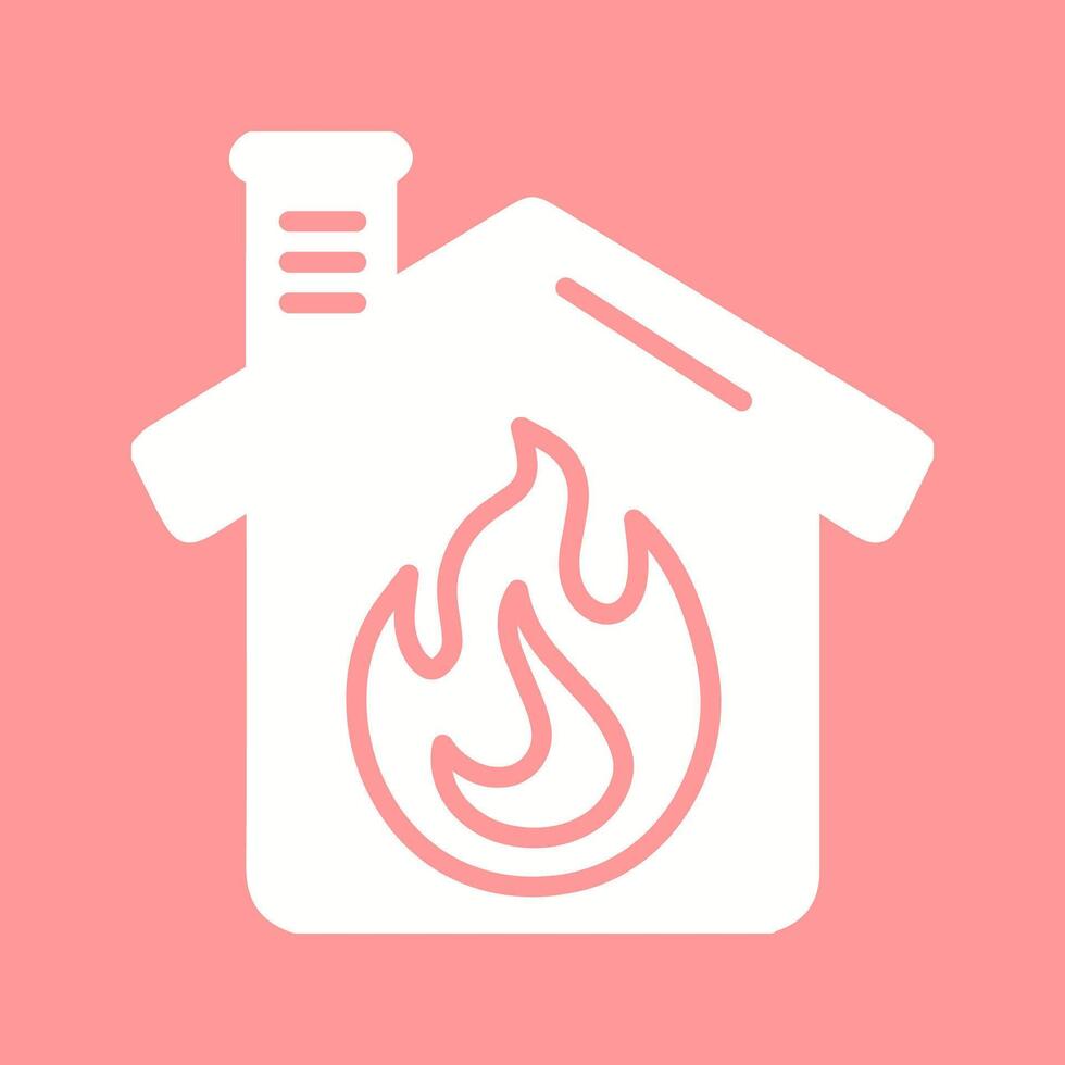 Housefire Vector Icon