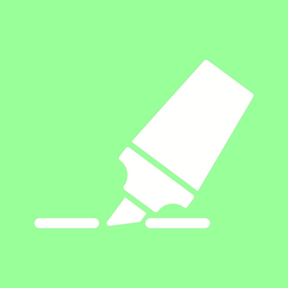 Highlights Marker Vector Icon